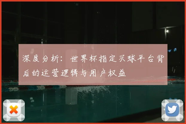 深度分析：世界杯指定买球平台背后的运营逻辑与用户权益